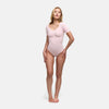 T-Shirt Bodysuit Sculpting Shapewear mit Slip