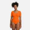Body T-shirt sculptant avec string