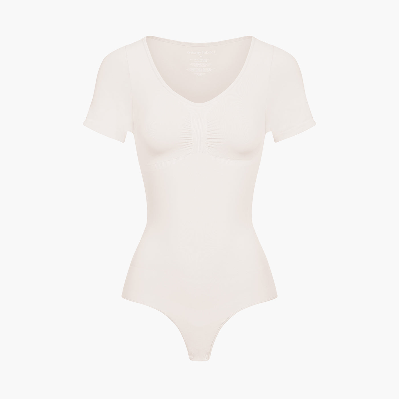 T-Shirt Bodysuit Sculpting Shapewear mit String (#2)
