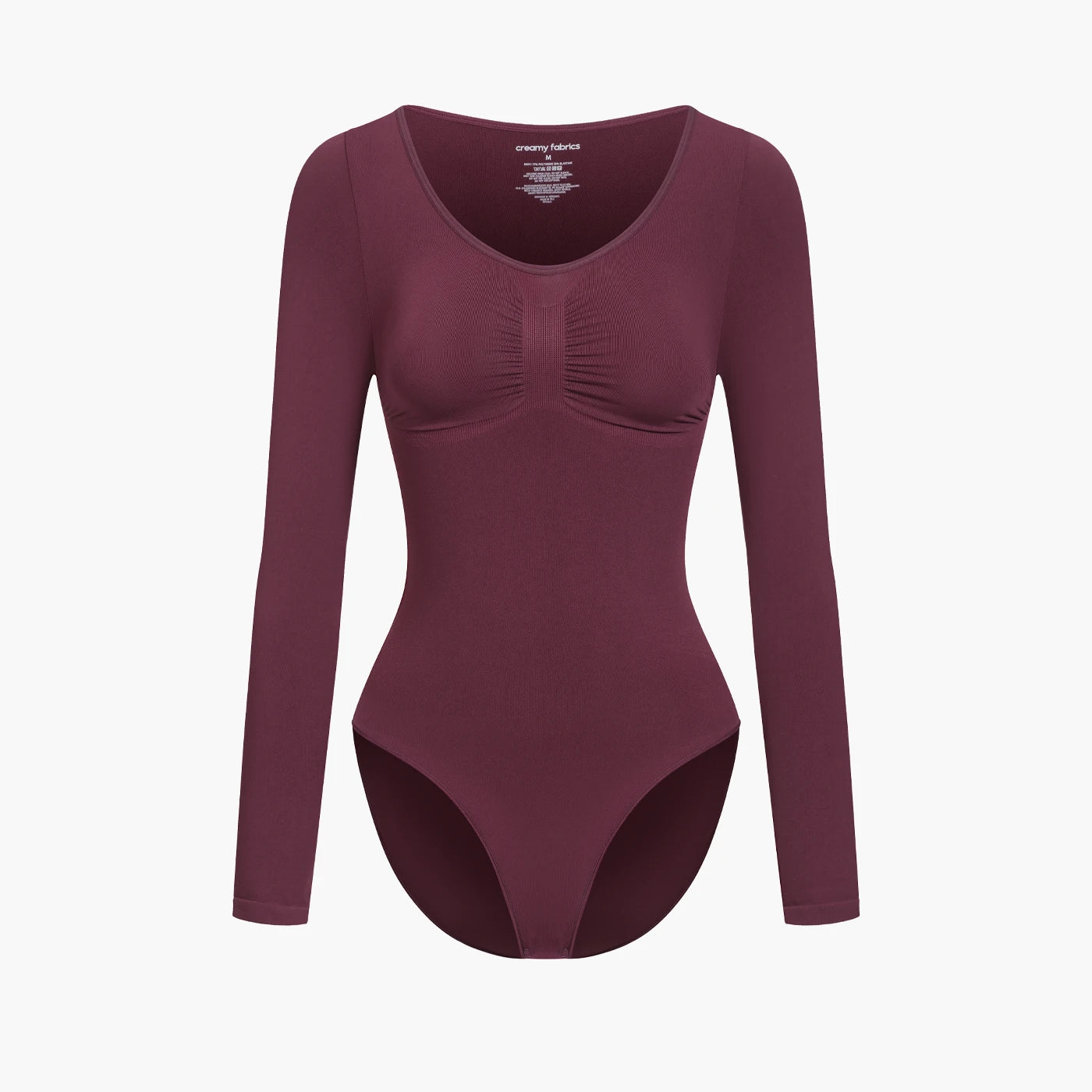 Sculpting Shapewear Long Sleeve Bodysuit with Briefs