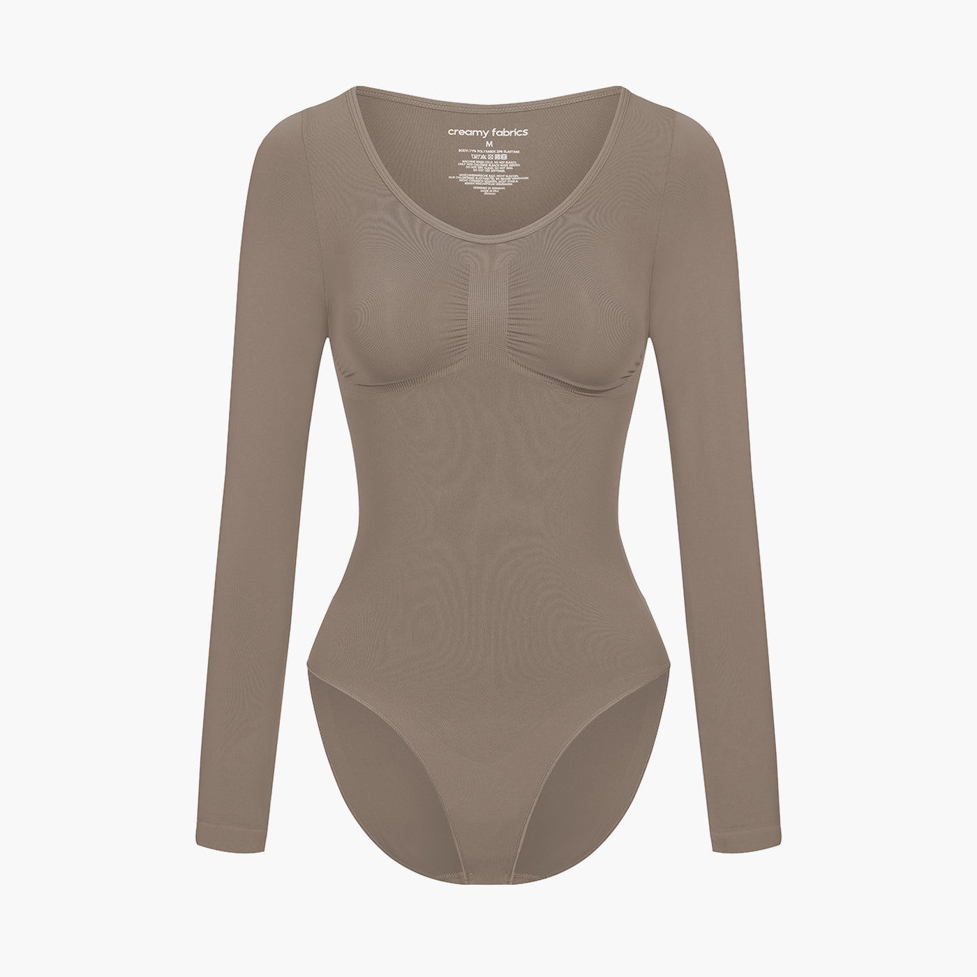Sculpting Shapewear Long Sleeve Bodysuit with Briefs