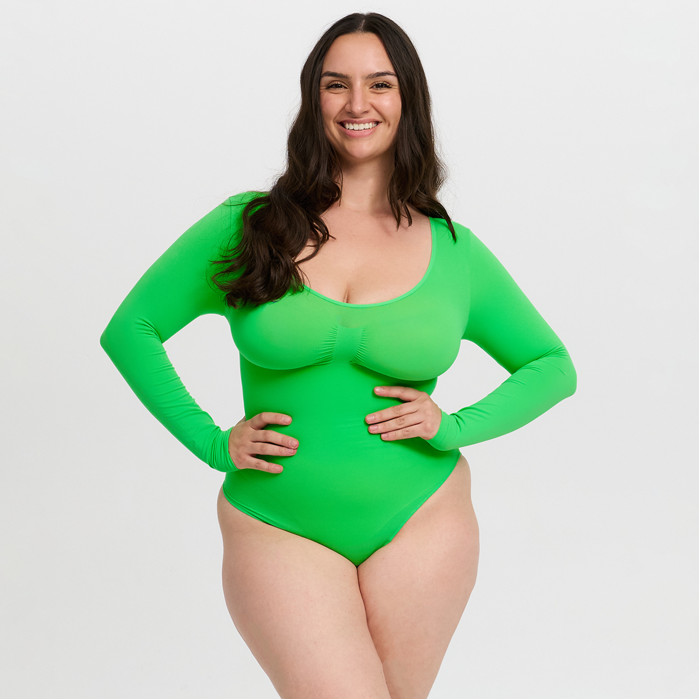 Bodysuit Sculpting Shapewear Longsleeve mit Slip - Outlet