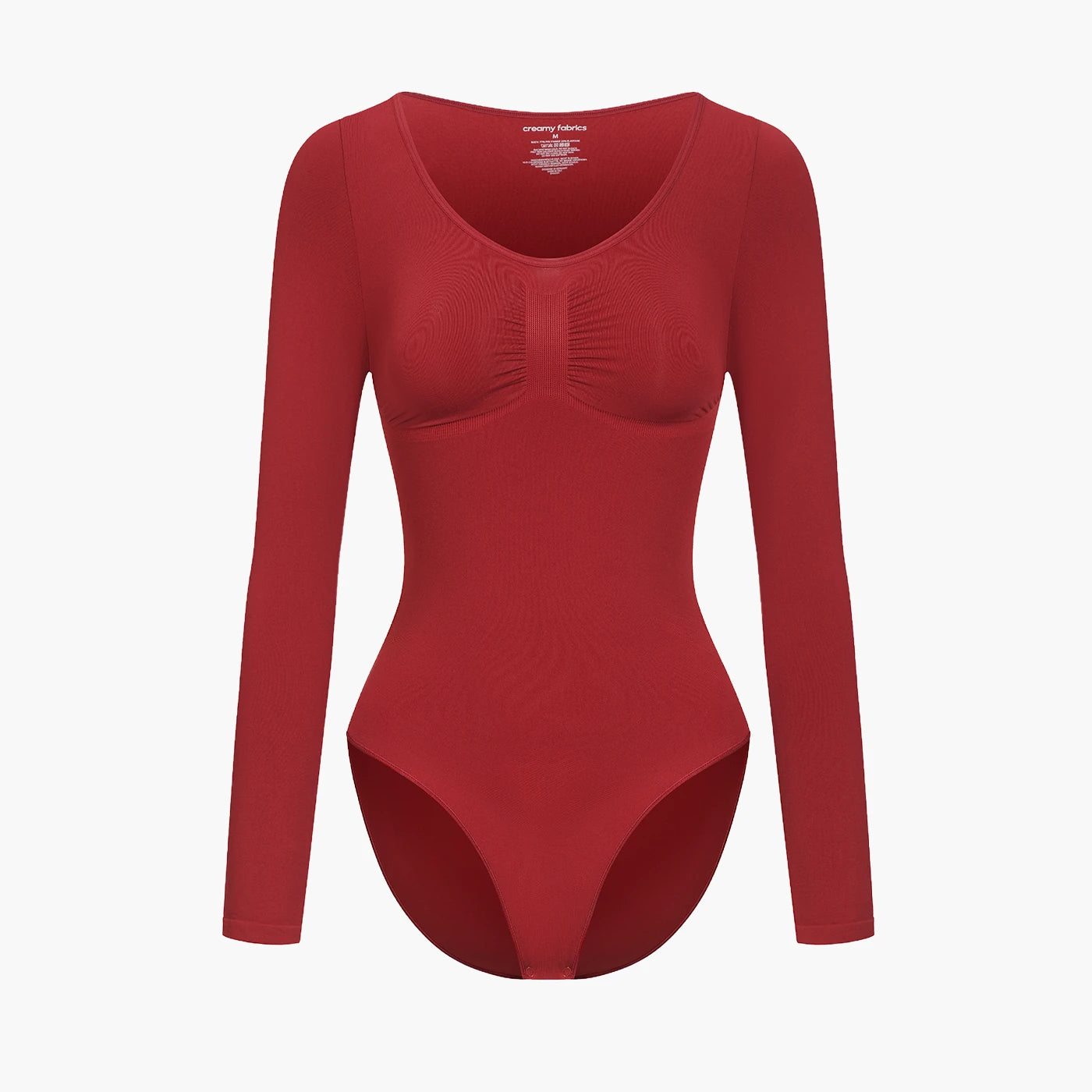 Sculpting Shapewear Long Sleeve Bodysuit with Briefs