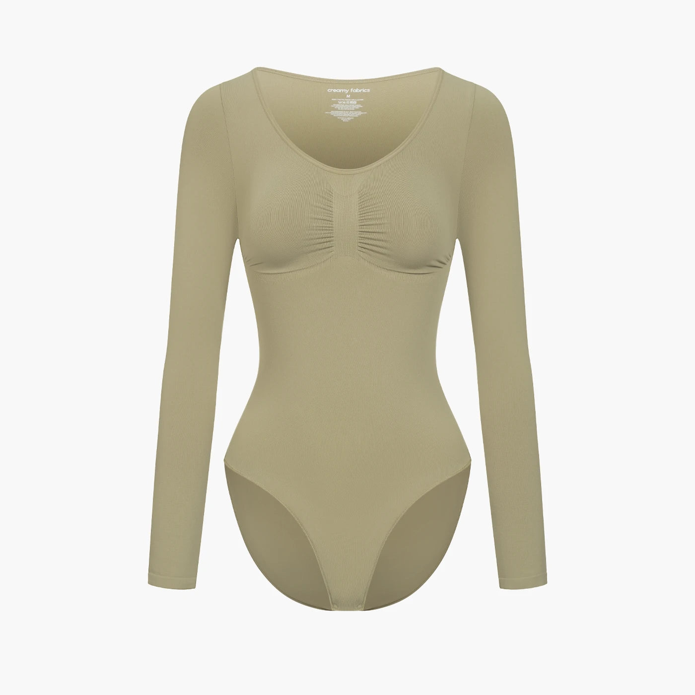 Sculpting Shapewear Long Sleeve Bodysuit with Briefs