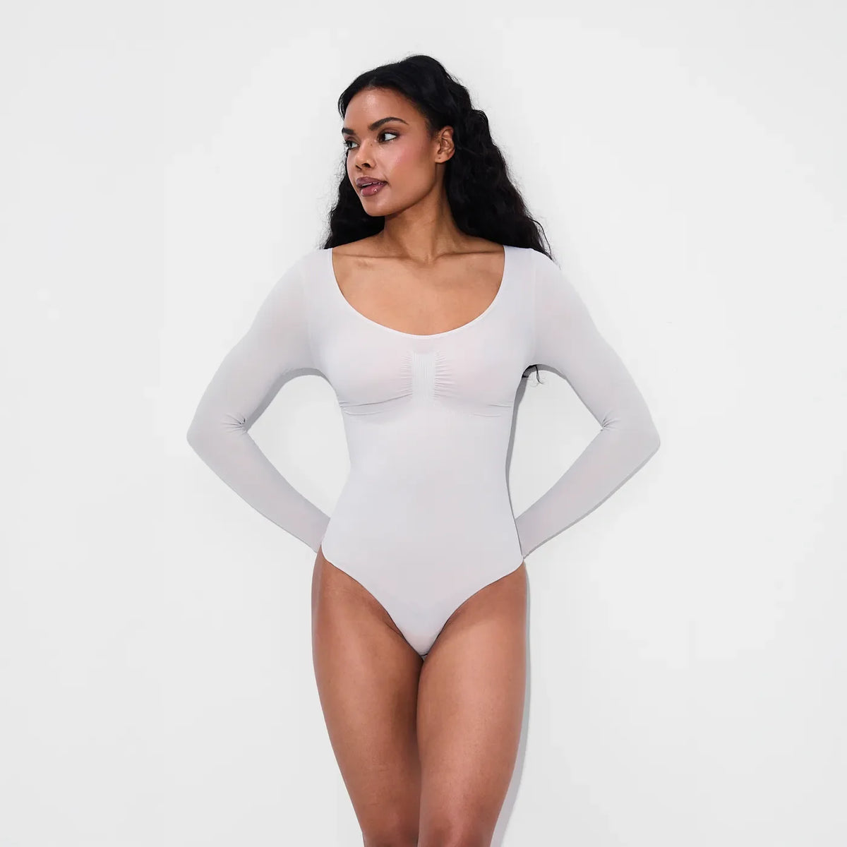 Bodysuit Sculpting Shapewear Longsleeve mit Slip - 4 for 2