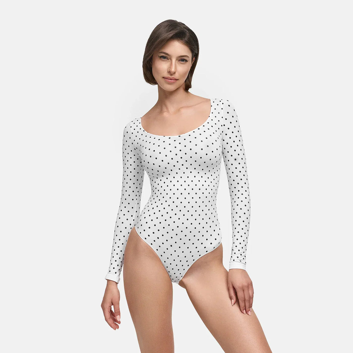 Bodysuit Sculpting Shapewear Longsleeve mit Slip - 4 for 2