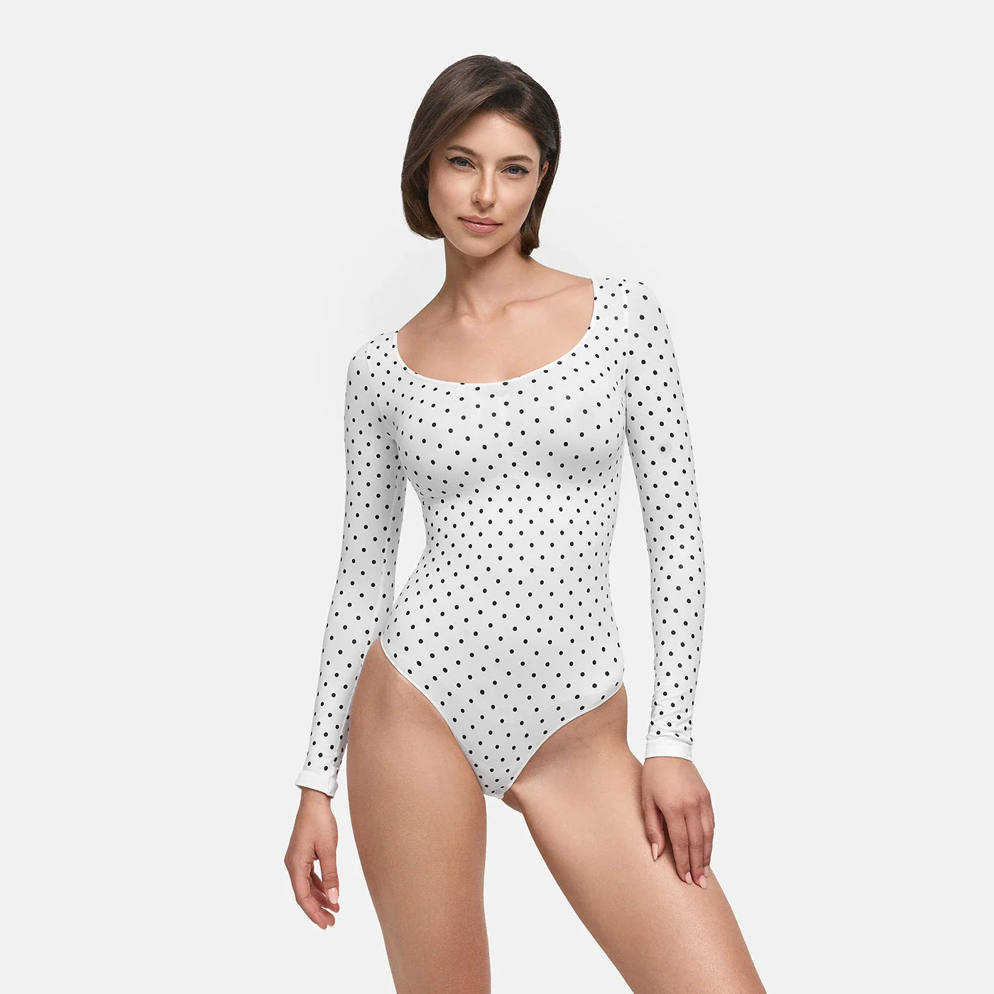 Bodysuit Sculpting Shapewear Longsleeve mit Slip