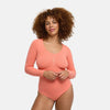 Bodysuit Sculpting Shapewear Longsleeve mit Slip
