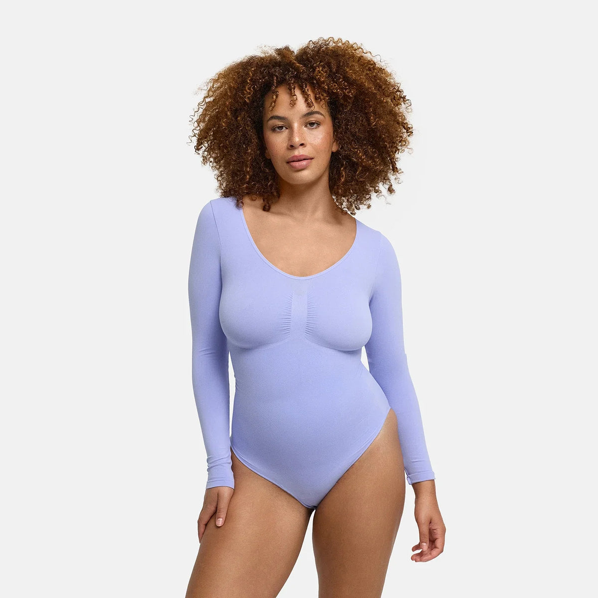 Bodysuit Sculpting Shapewear Longsleeve mit Slip - 4 for 2