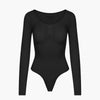 Bodysuit Sculpting Shapewear Longsleeve mit String