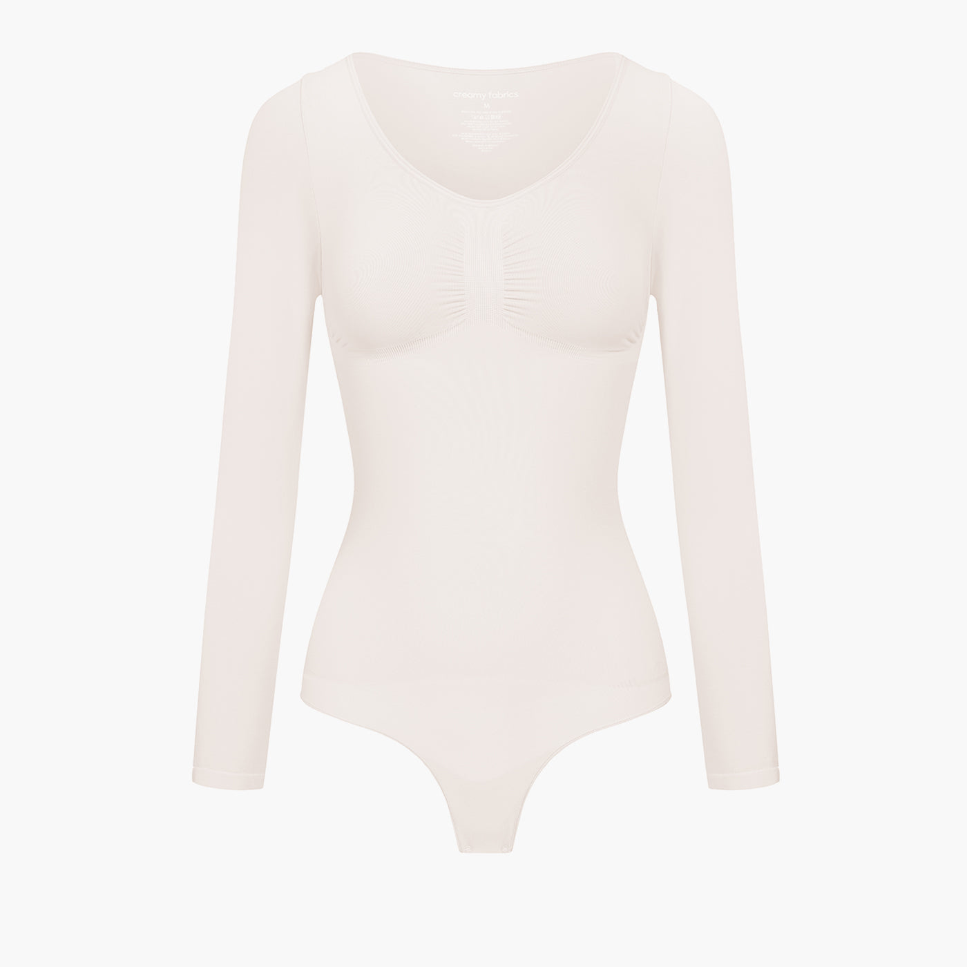 Sculpting Shapewear Long Sleeve Thong Bodysuit