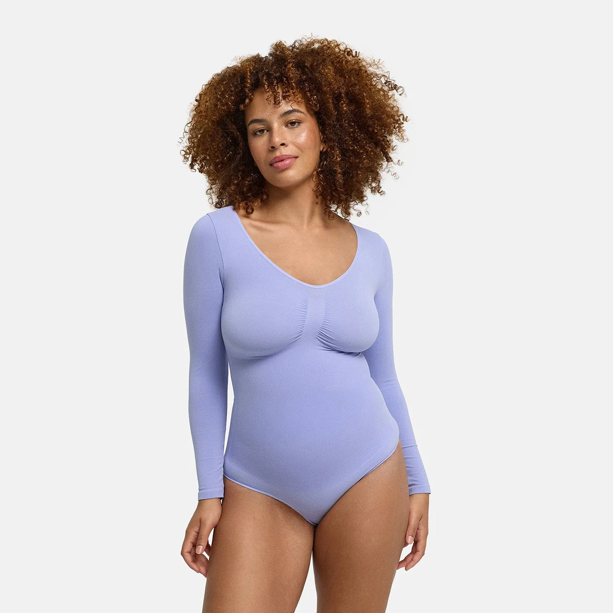 Bodysuit Sculpting Shapewear Longsleeve mit String - 4 for 2