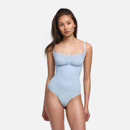 Body Sculptant en Dentelle avec Culotte