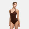 Shiny Sculpting Thong Bodysuit