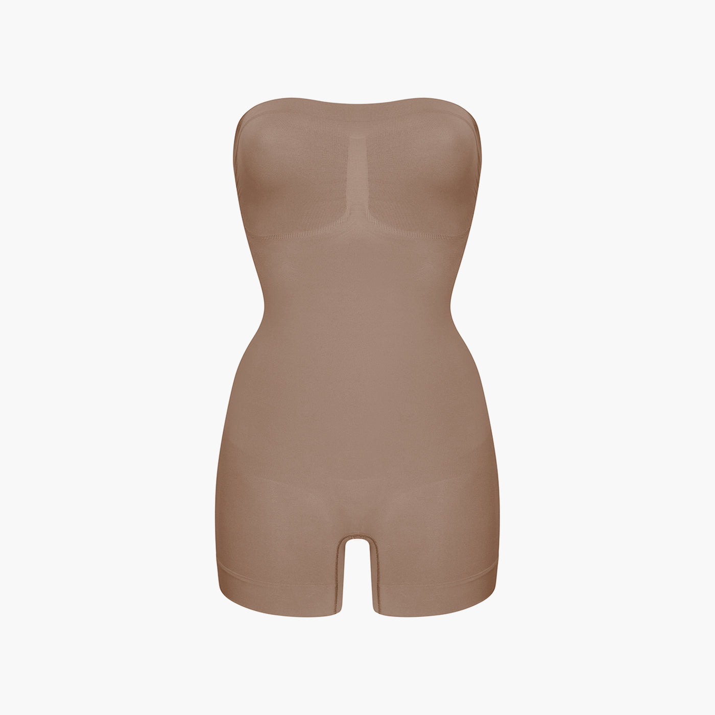 Trägerloser Bodysuit Sculpting Shapewear mit Shorts - Secret Sale