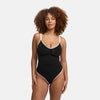 Lined Bodysuit Sculpting Shapewear met geïntegreerde pads met string