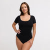 Clean Tshirt Sculpting Bodysuit with String