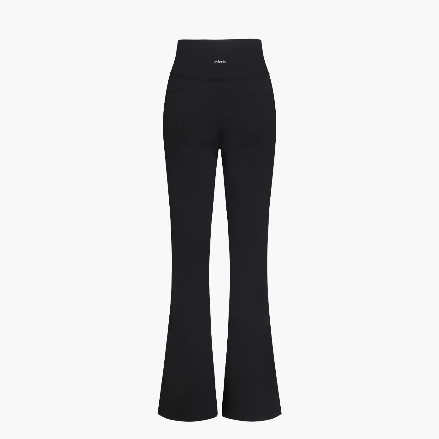 Contour flared leggings with a high waistband
