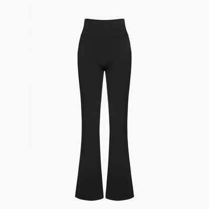 Contour flared leggings with a high waistband