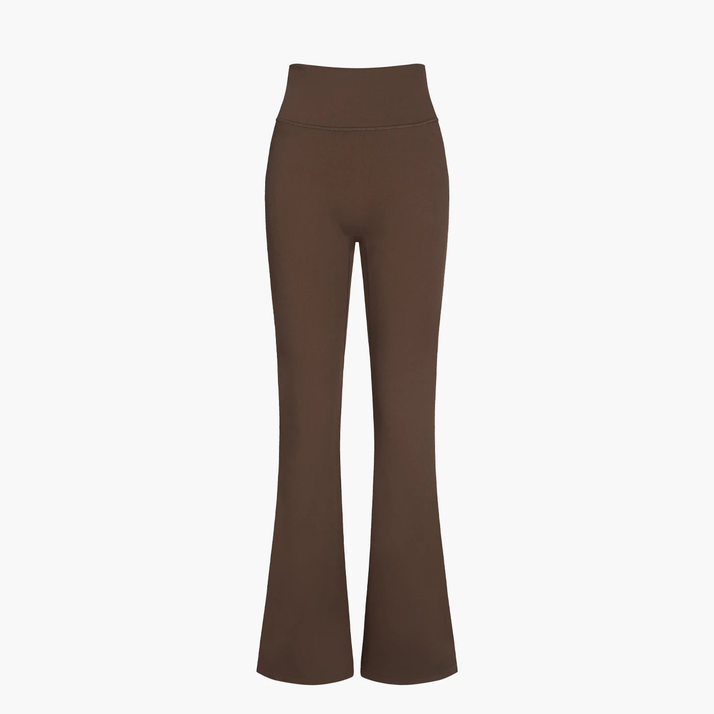 Contour flared leggings with a high waistband