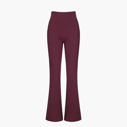 Contour flared leggings with a high waistband