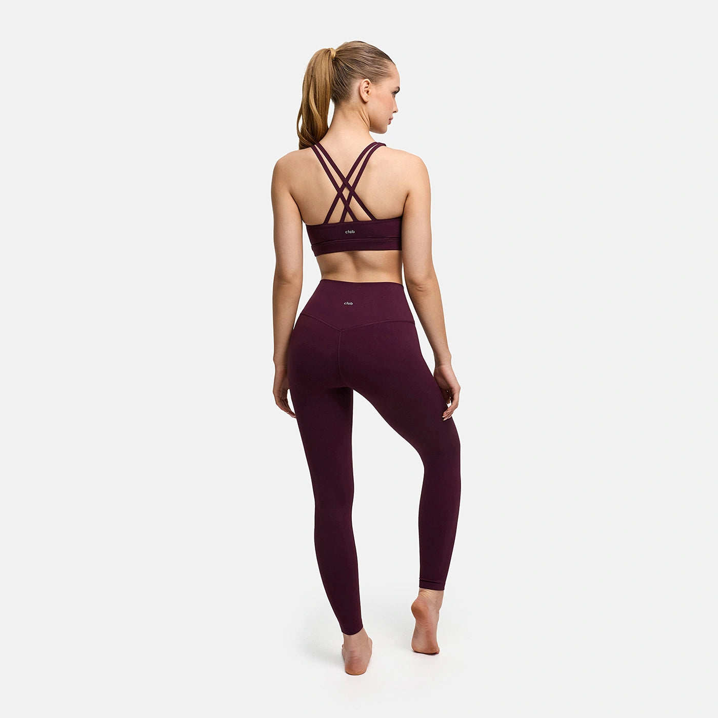 Contour Leggings avec taille haute