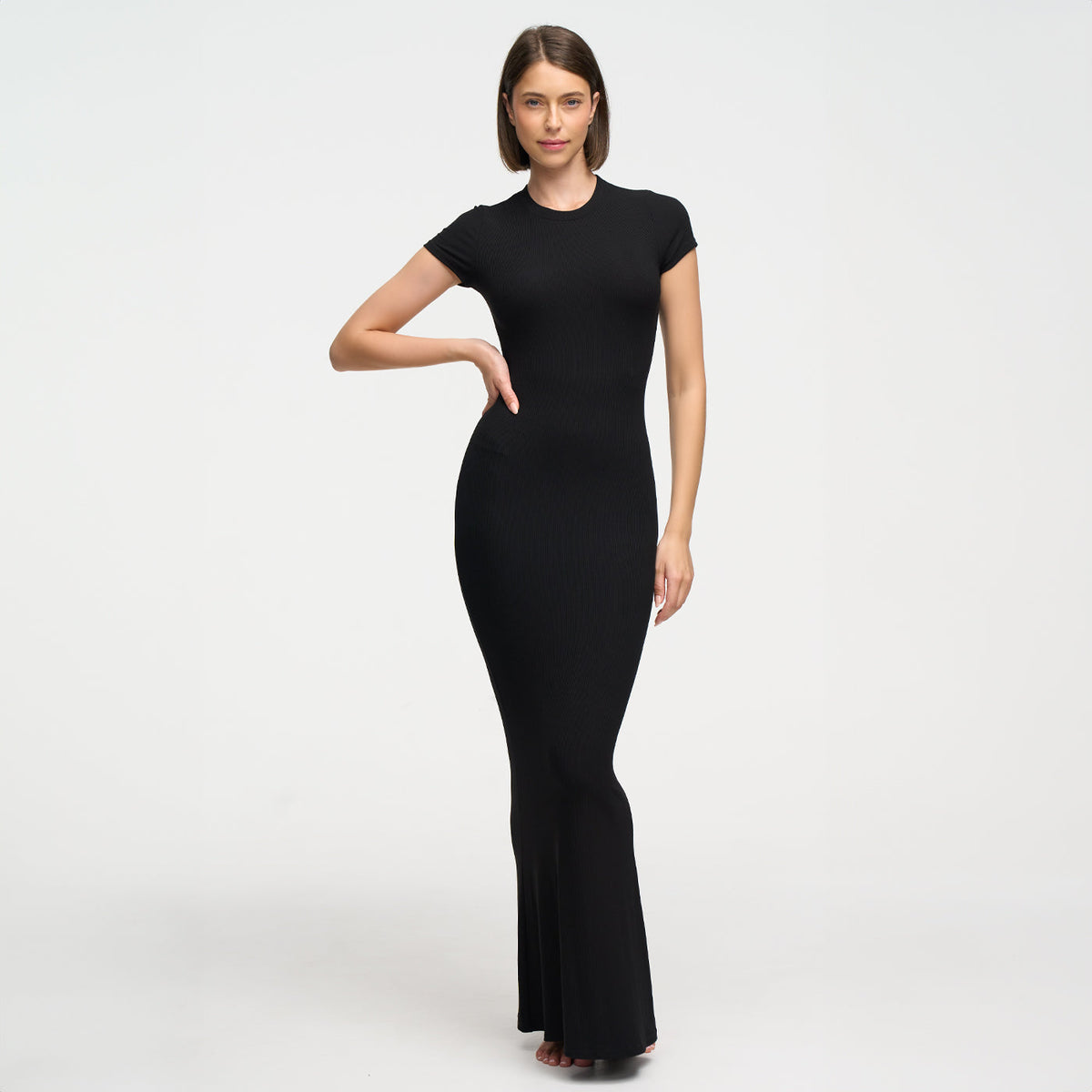 Ribbed T-Shirt Maxi Dress - Early Access