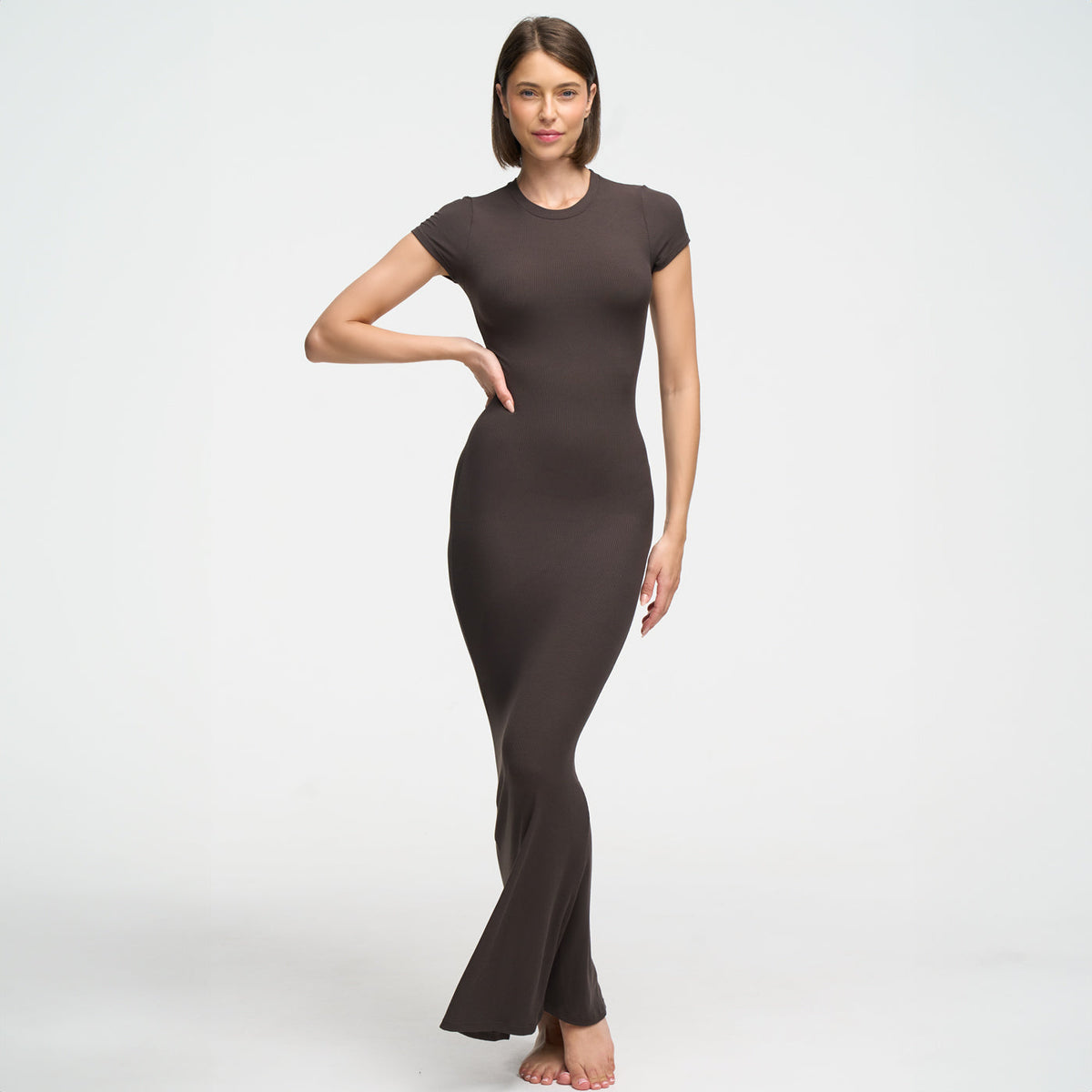 Ribbed T-Shirt Maxi Dress - Early Access
