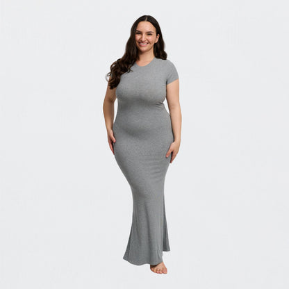 Ribbed T-Shirt Maxi Dress - Early Access