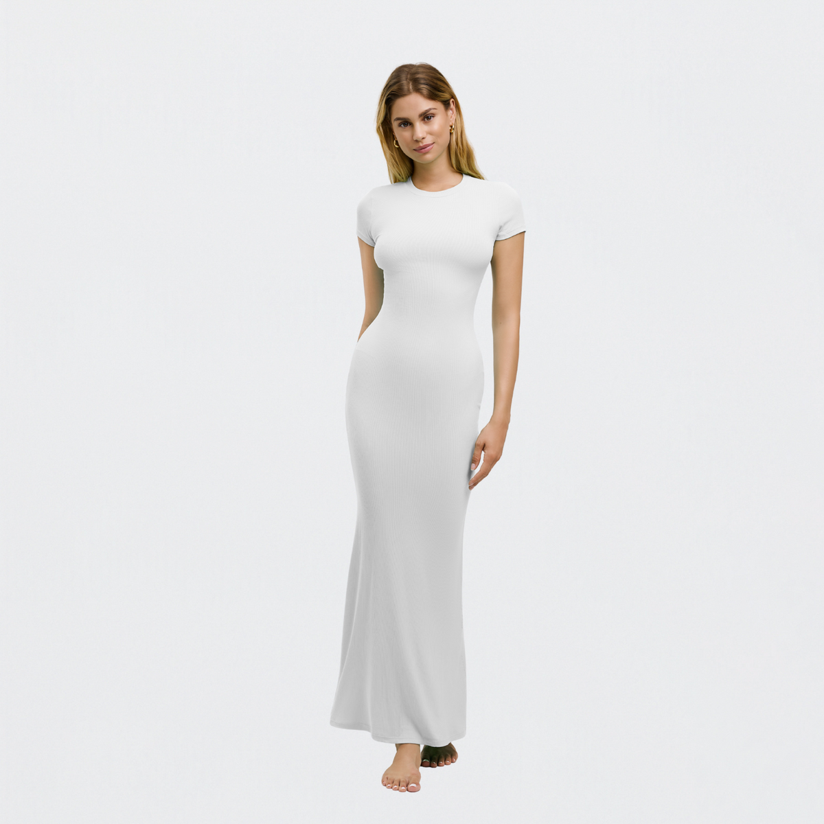 Ribbed T-Shirt Maxi Dress - Early Access