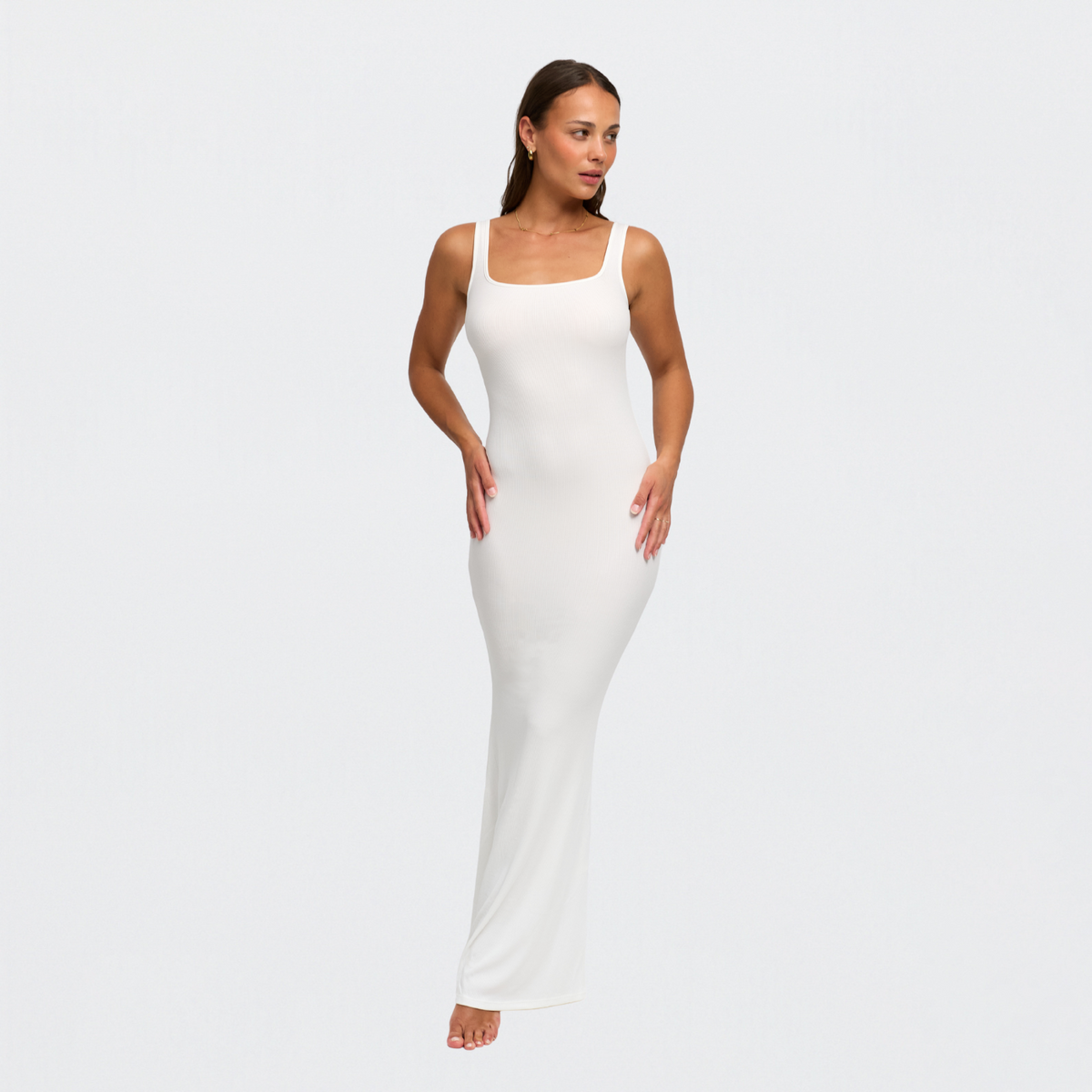 Ribbed Tank Top Maxi Dress - Early Access