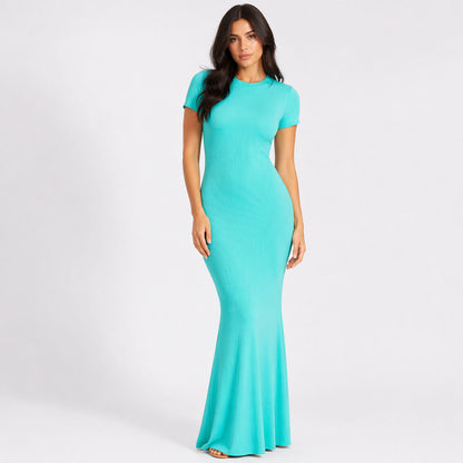 Ribbed T-Shirt Maxi Dress - Early Access