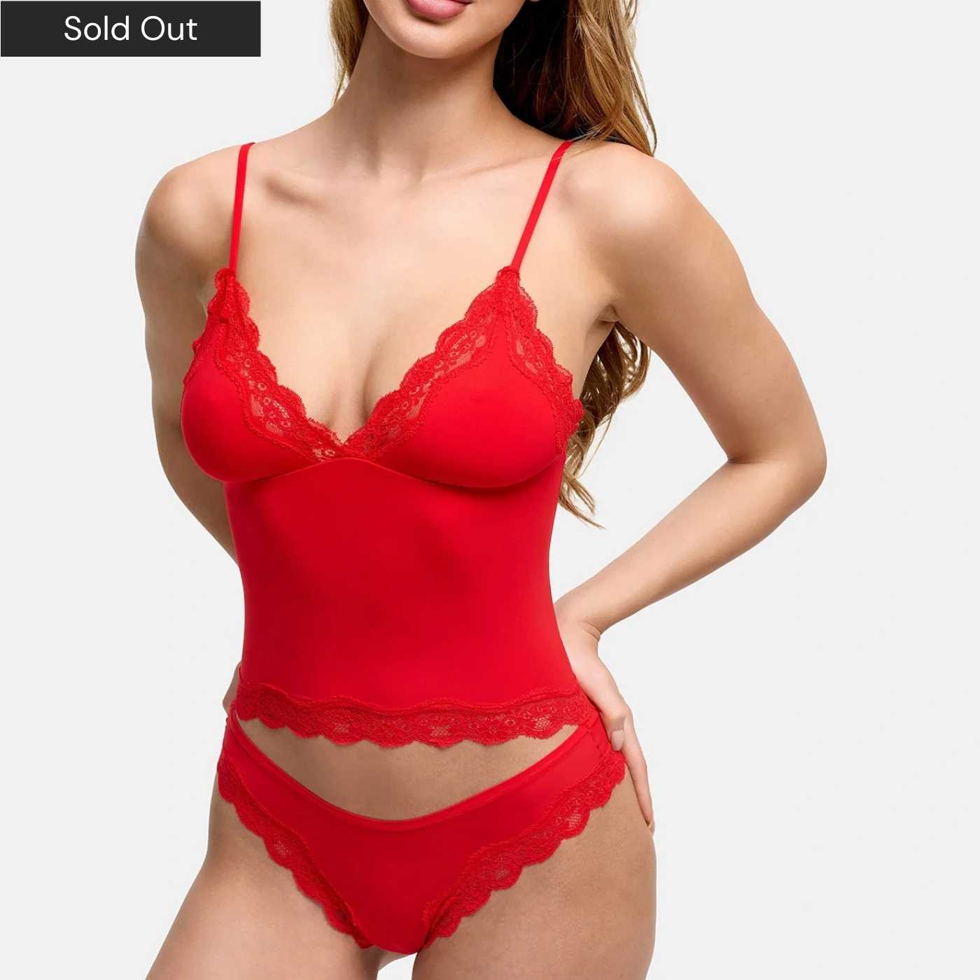 Deep Neck Lace Top -myynti