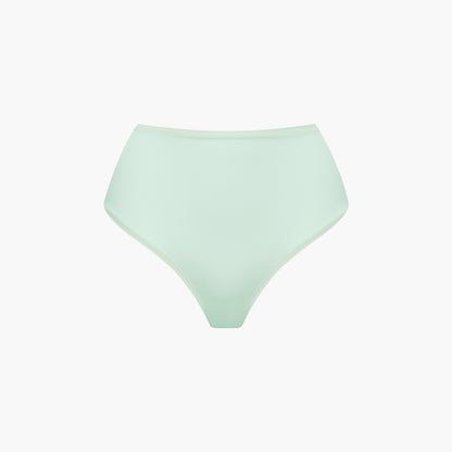 High-waist thong