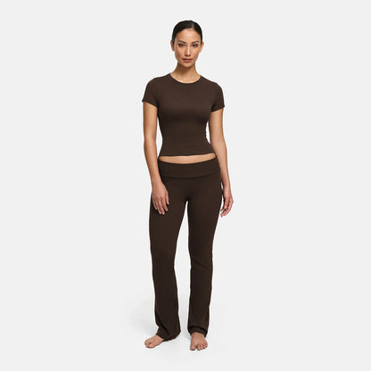 Cotton Flared Bootcut Leggings - 4 für 2