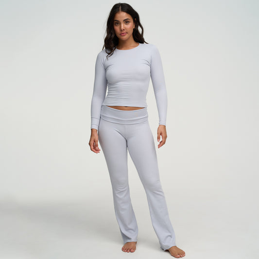 Cotton Flared Bootcut Leggings