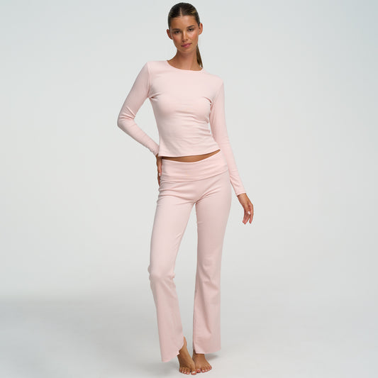 Cotton Flared Bootcut Leggings