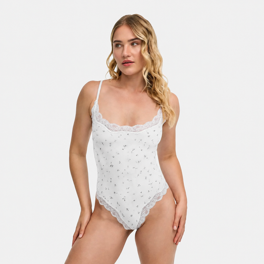 Lace Bodysuit mit String