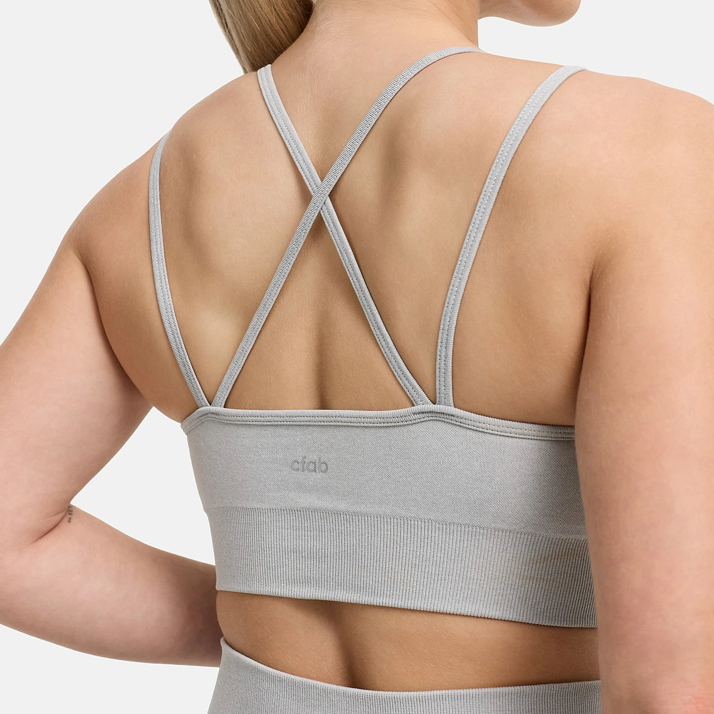 Seamless Cross over Sport Bra