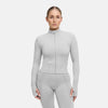 Chaqueta ContourLift Seamless con cremallera