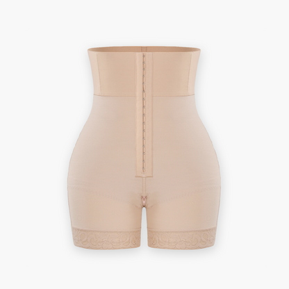 Hochtaillierte Form-Shorts mit Po-Lift und Bauchstütze