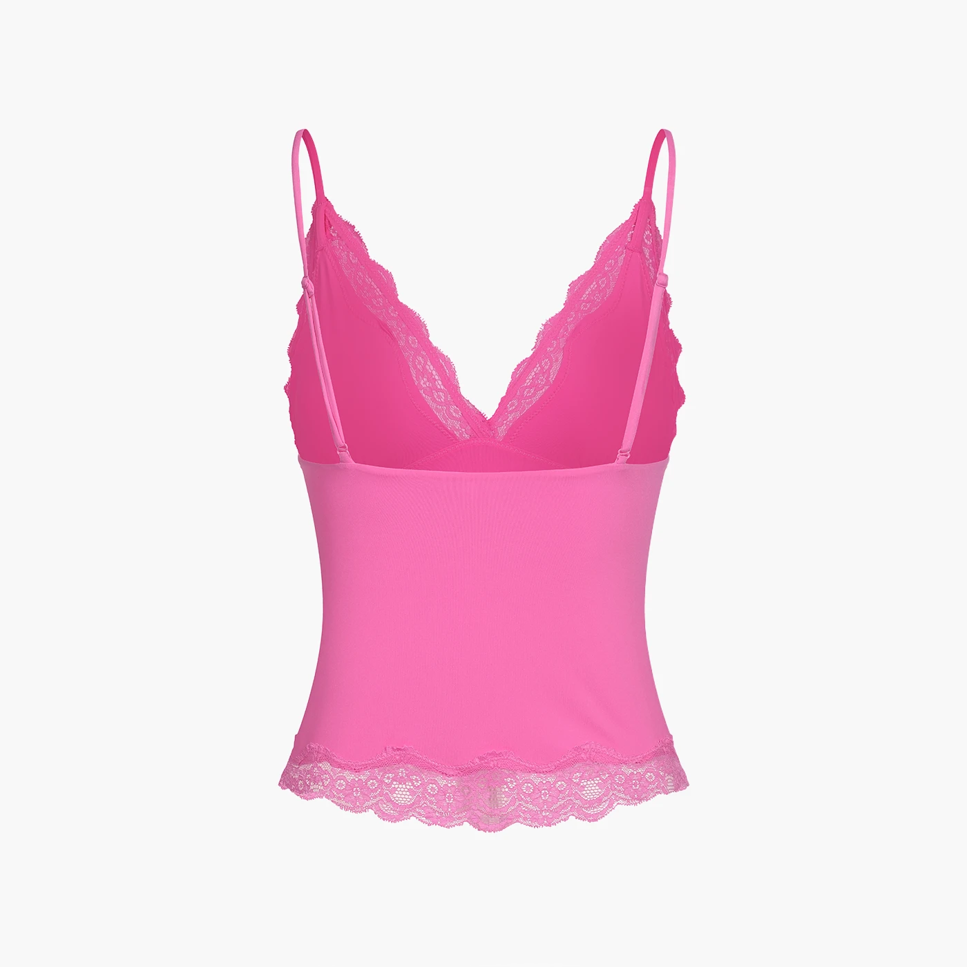 Deep Neck Lace Top