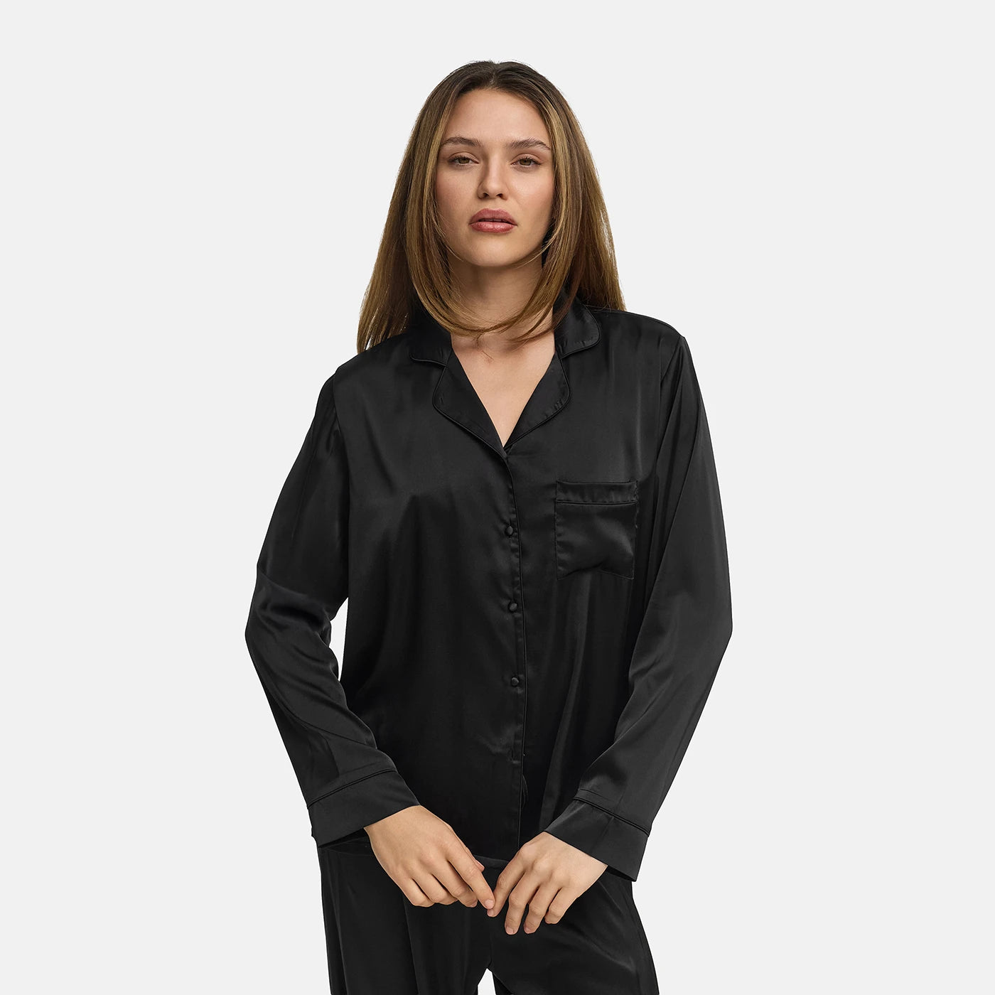 Satin Pajama Shirt