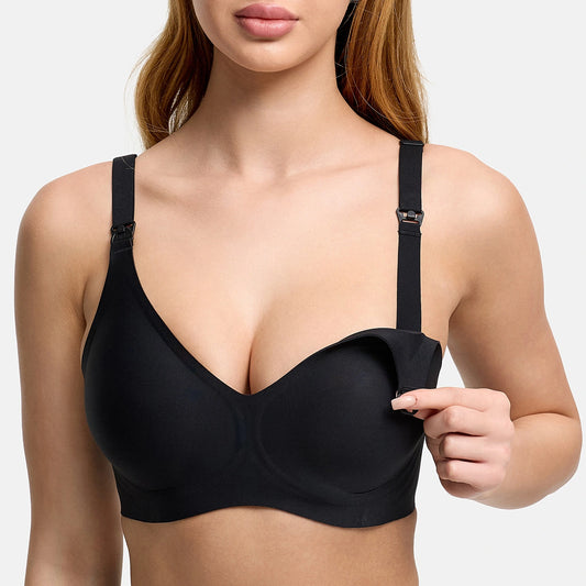 Comfort wireless nursing bra