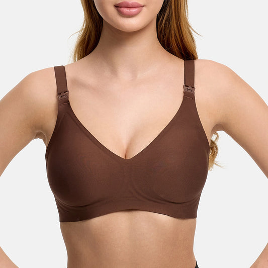 Comfort wireless nursing bra