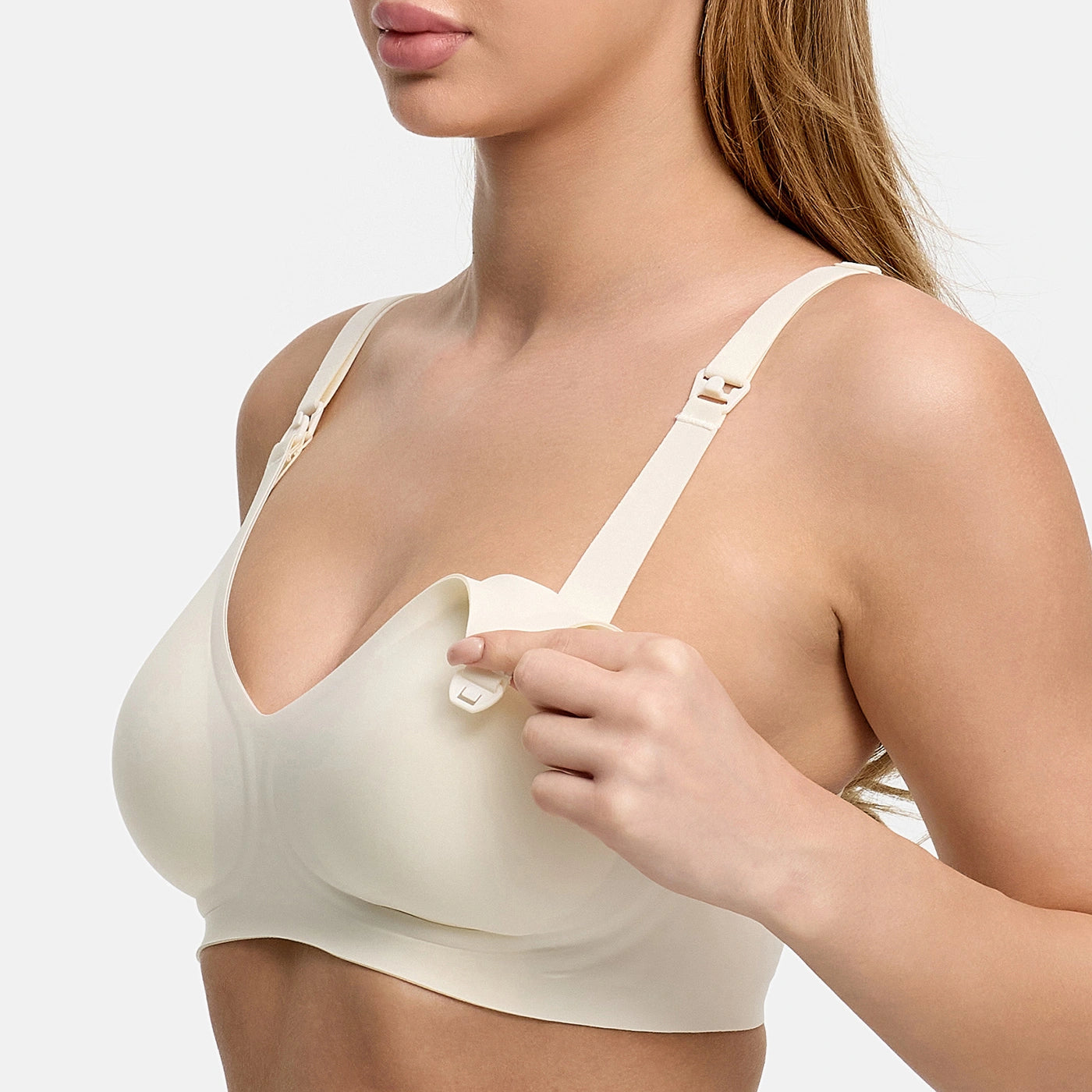 Comfort wireless nursing bra