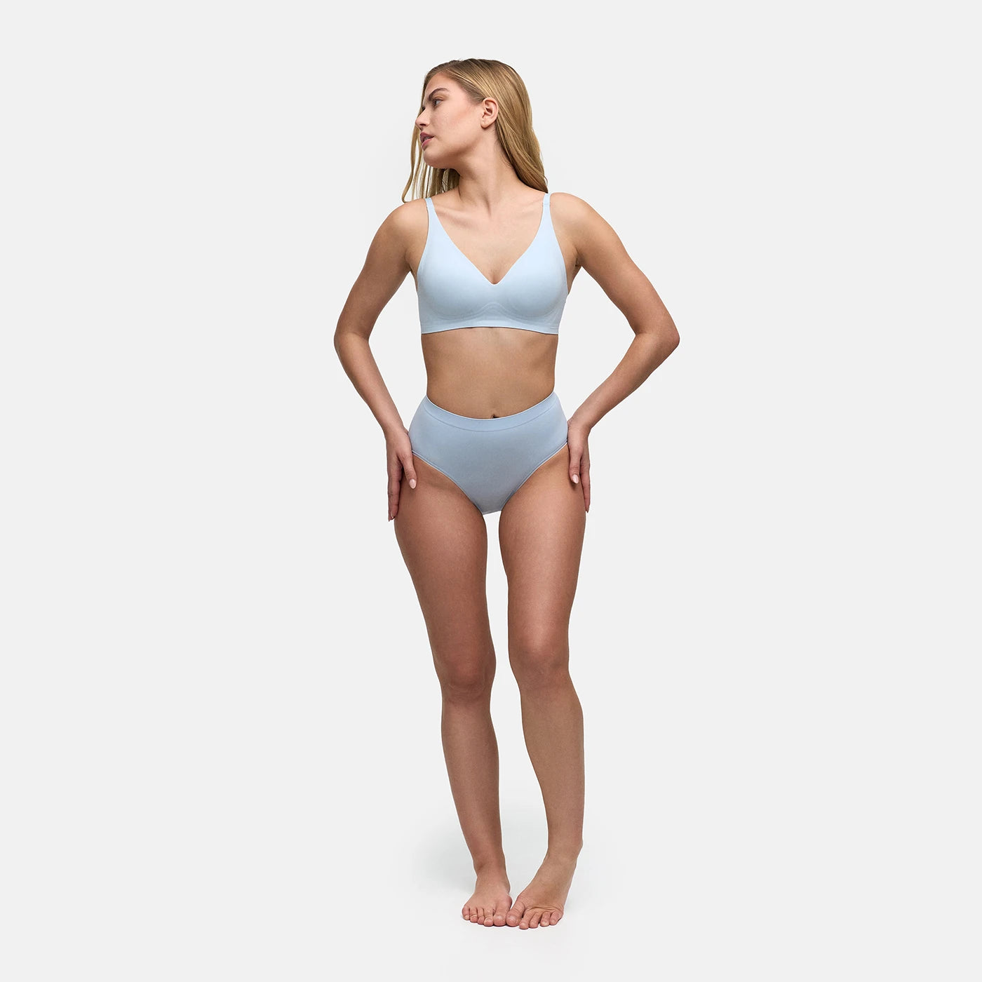 Seamless high-waist briefs | 3-pack