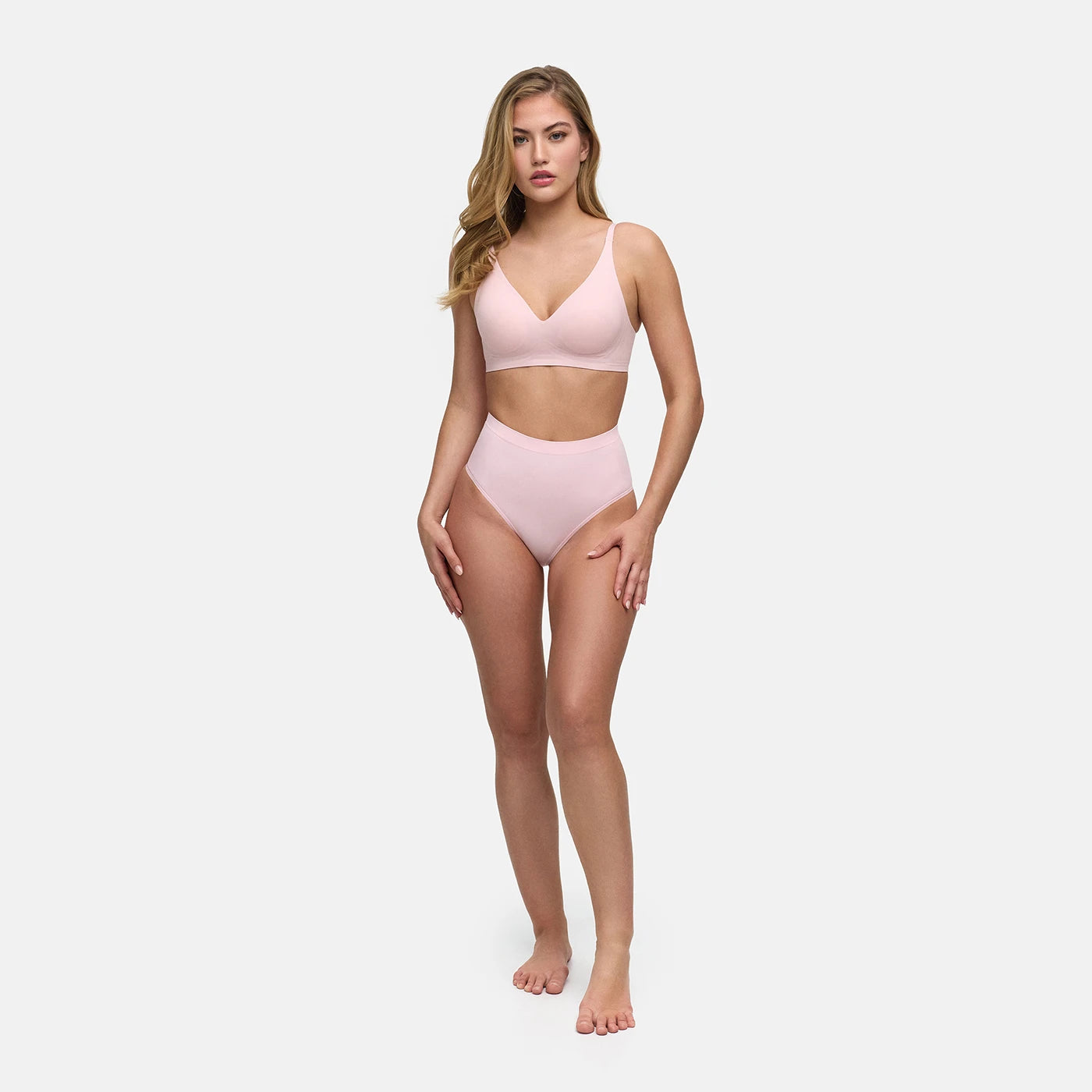 Seamless high-waist thong | 3-pack