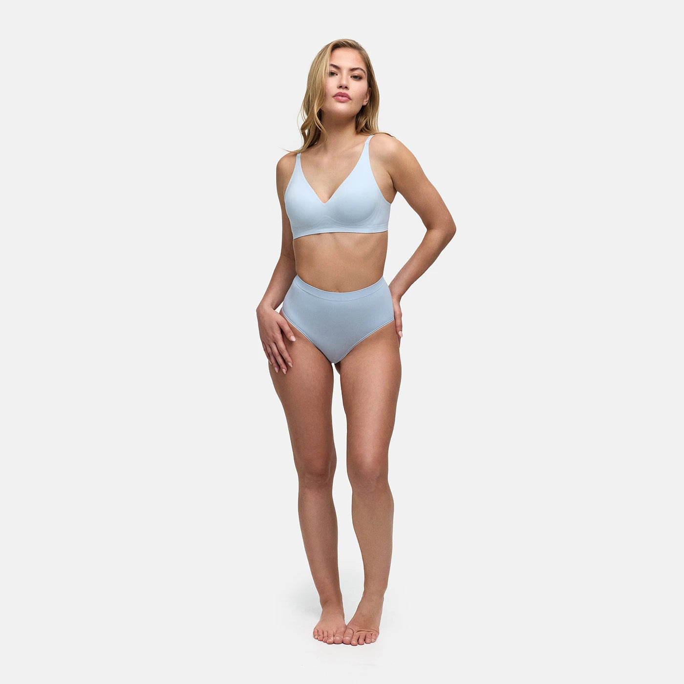 Seamless high-waist thong | 3-pack