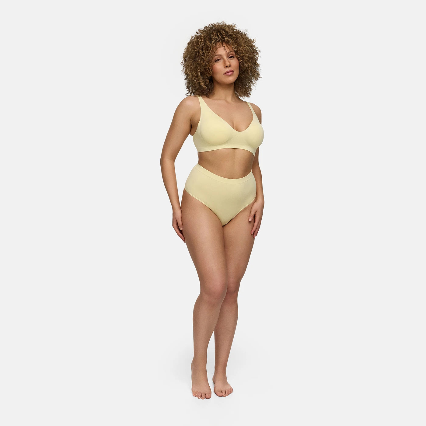 Seamless High-Waist Tanga | 3er Pack